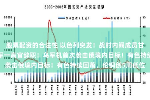 股票配资的合法性 以色列突发！战时内阁成员甘茨宣布“退出”，国防军一高官辞职！乌军机首次袭击俄境内目标！有色持续回落，伦铜创5周低位