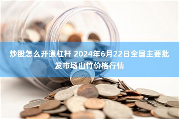 炒股怎么开通杠杆 2024年6月22日全国主要批发市场山竹价格行情