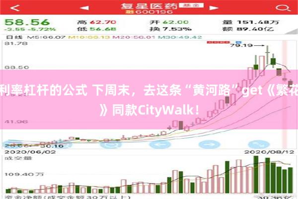 利率杠杆的公式 下周末，去这条“黄河路”get《繁花》同款CityWalk！