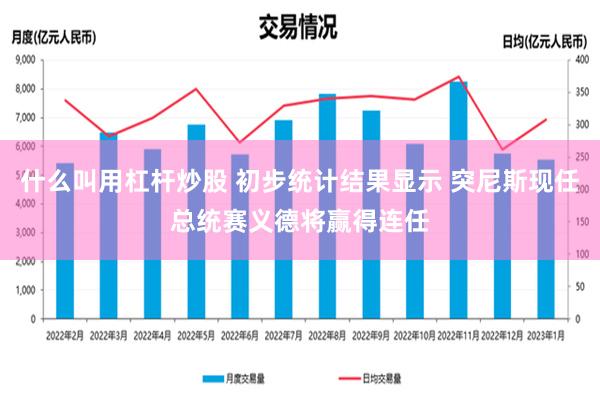 什么叫用杠杆炒股 初步统计结果显示 突尼斯现任总统赛义德将赢得连任