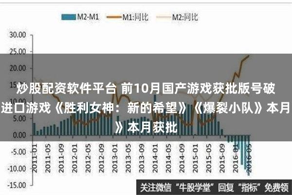 炒股配资软件平台 前10月国产游戏获批版号破千！进口游戏《胜利女神：新的希望》《爆裂小队》本月获批