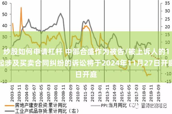 炒股如何申请杠杆 中部合盛作为被告/被上诉人的1起涉及买卖合同纠纷的诉讼将于2024年11月27日开庭