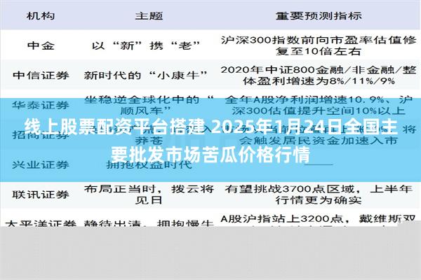 线上股票配资平台搭建 2025年1月24日全国主要批发市场苦瓜价格行情